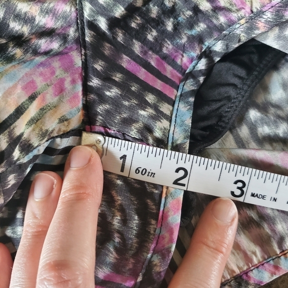 BLOGGER FAVE Free People Movement The Way Home Shorts Women's L Black Multi - Picture 8 of 10